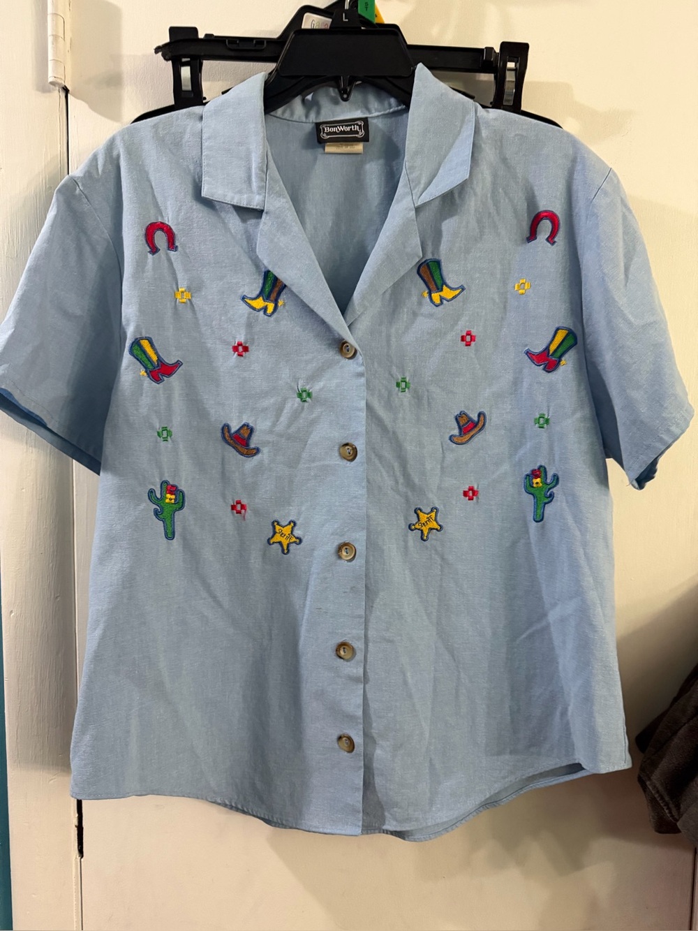 Vintage BonWorth Medium Petite Shirt